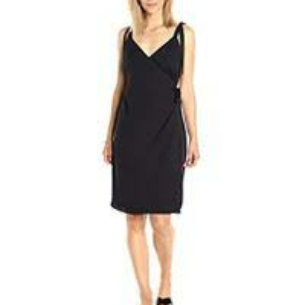 Paris Sunday Sleeveless Wrap Dress NWTags (L)